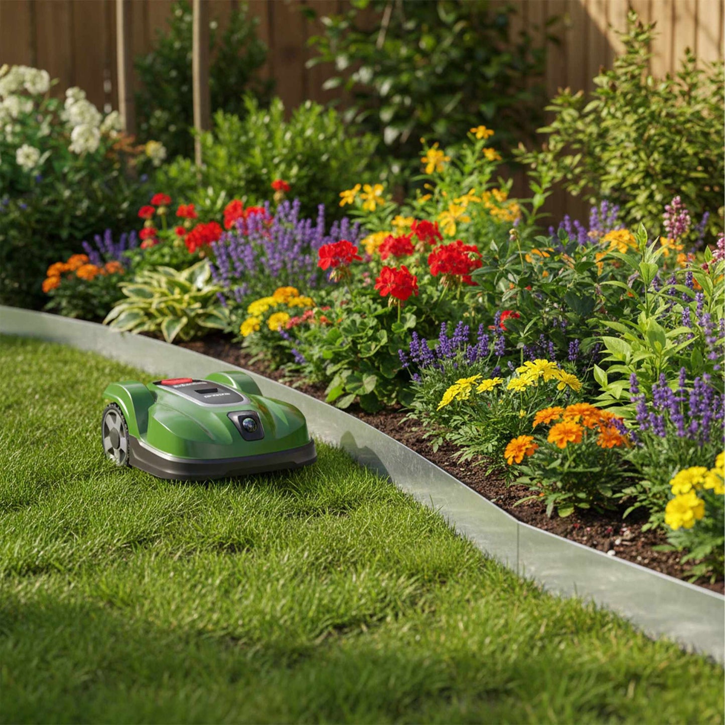 Steel Garden Bed Edging – Flexible, Weed Barrier
