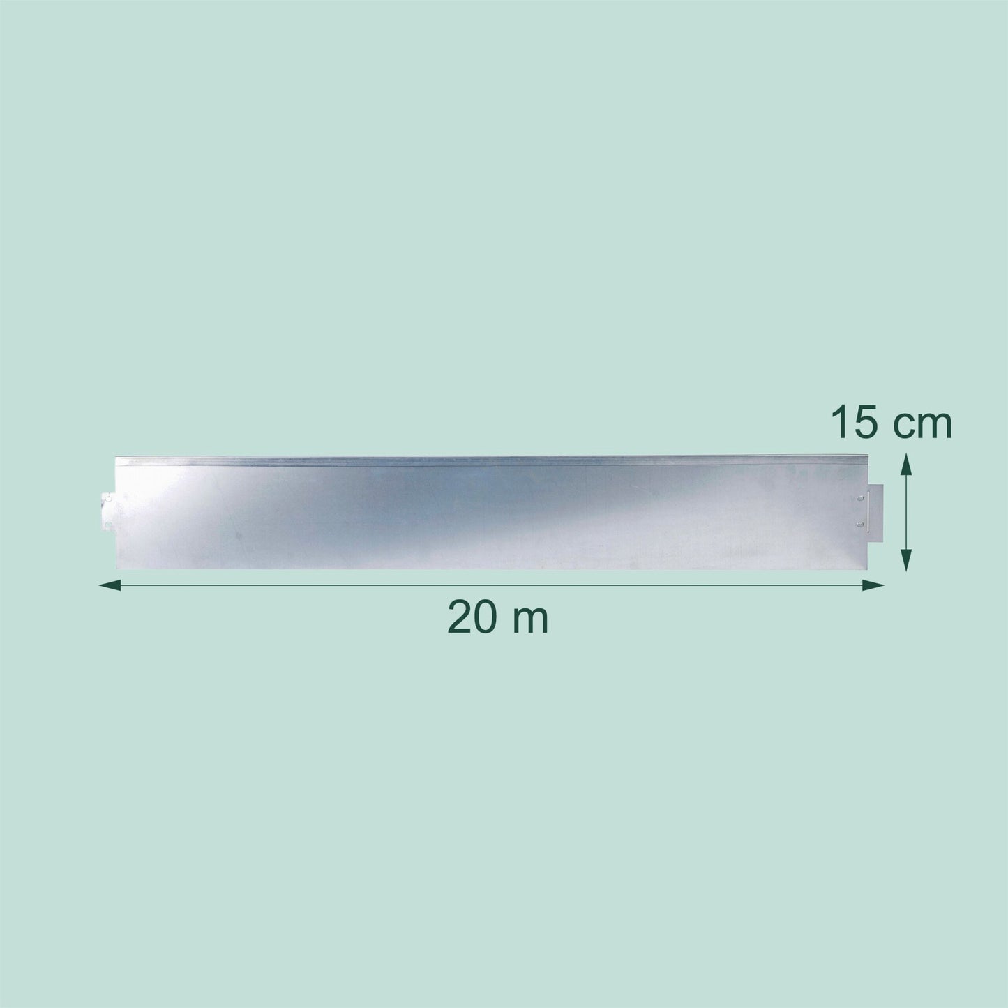 Steel Garden Bed Edging – Flexible, Weed Barrier