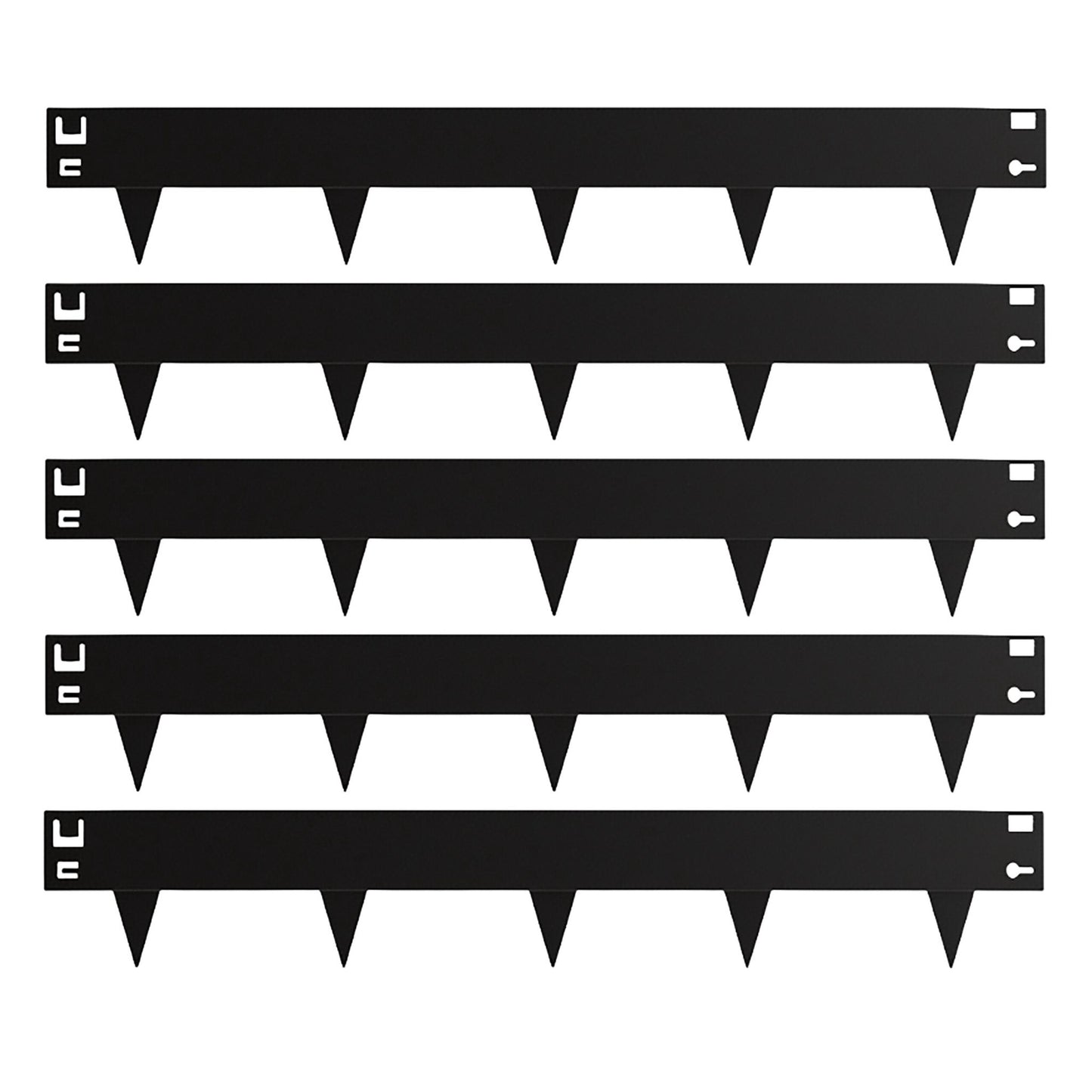 Steel Lawn Edging – Flexible, Weed Barrier, Mowing Edge