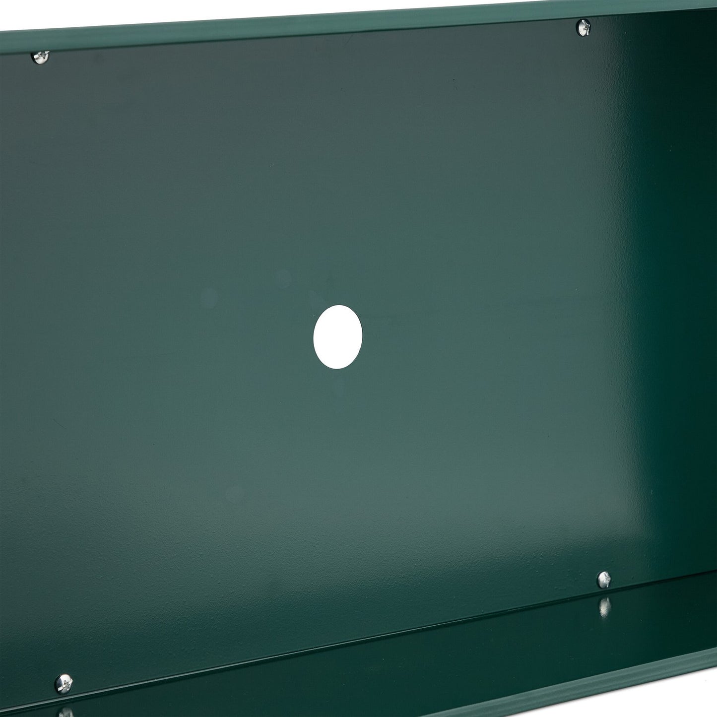 Steel Raised Garden Bed – Green Metal Planter Box