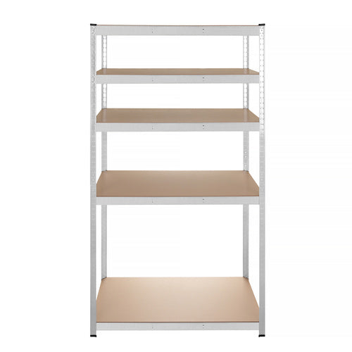 Steel Storage Rack, 5 Shelves, 180x100x60 cm, 1 Ton Capacity