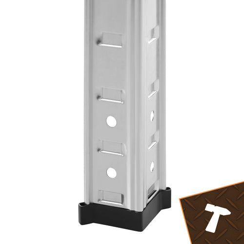 Steel Storage Rack, 5 Shelves, 180x100x60 cm, 1 Ton Capacity