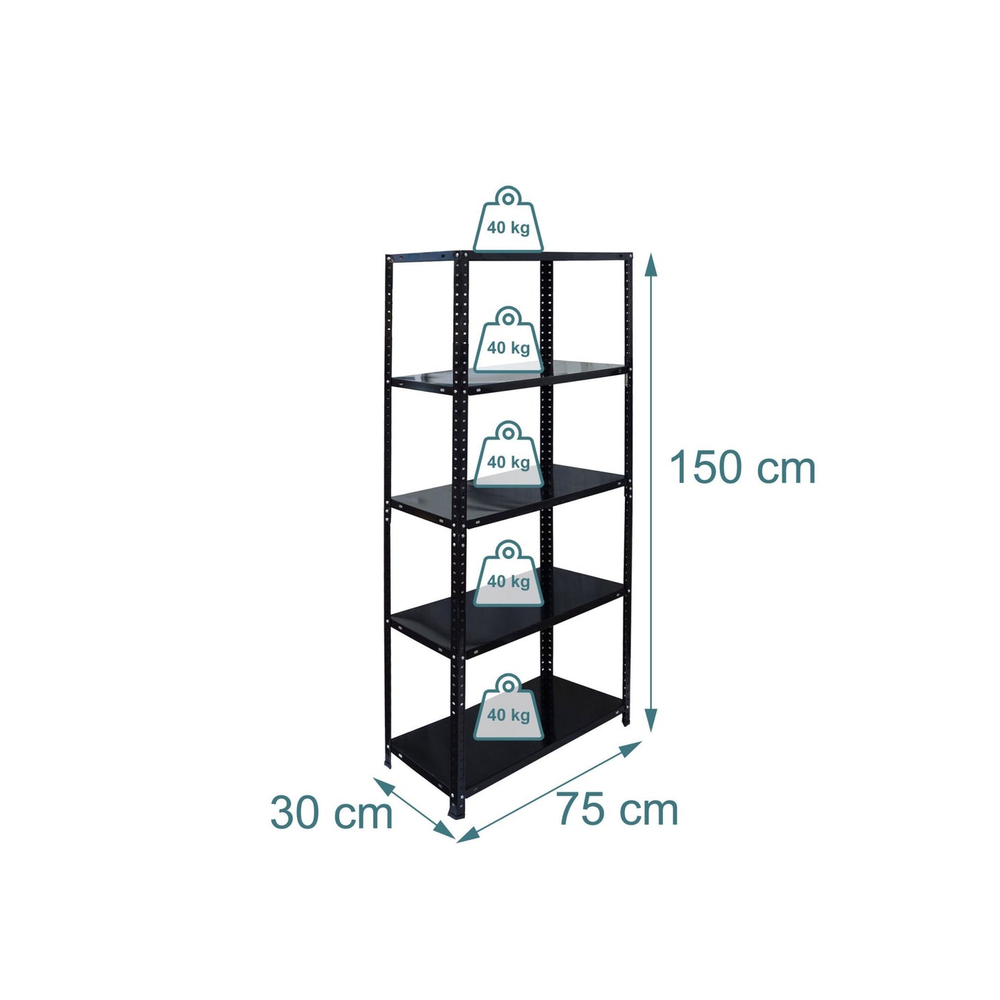 Steel Storage Rack – Heavy-Duty Metal Shelving