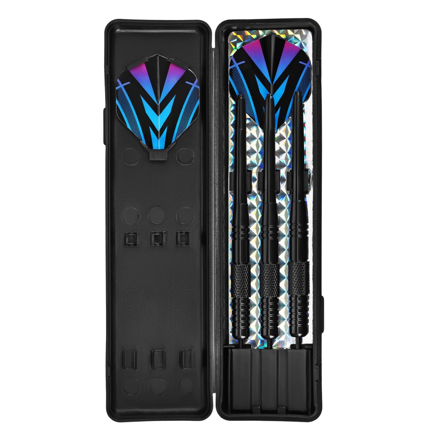Steel Tip Brass Darts Set – 3 Pack, 22g with Case