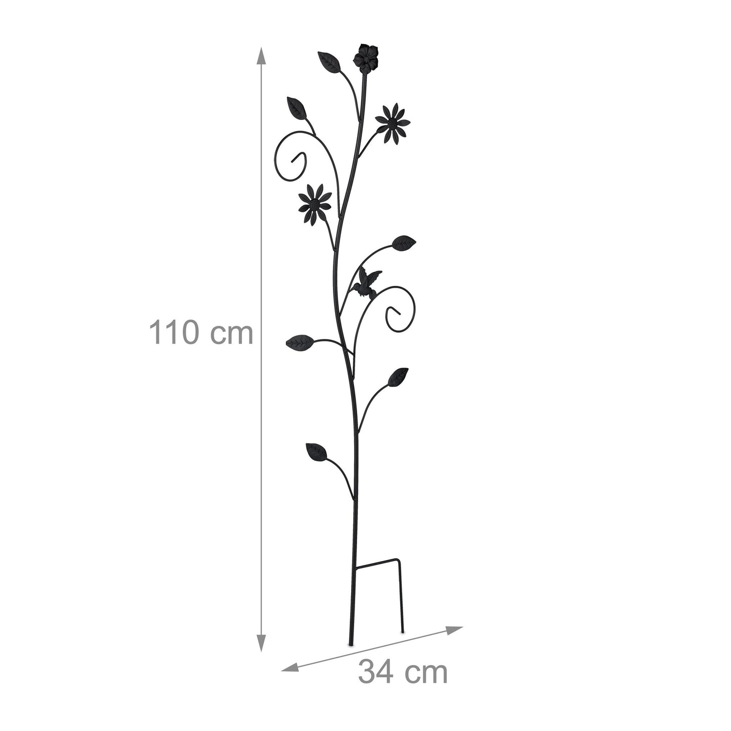 Steel Trellis for Climbing Plants, Floral Design