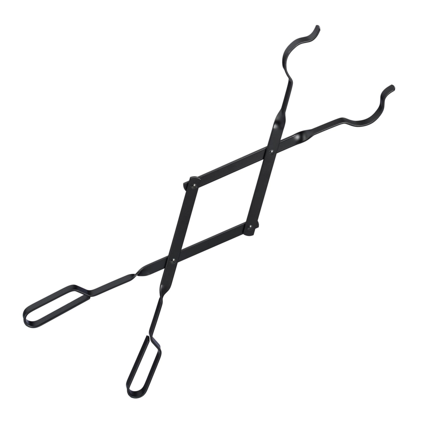 Steel fireplace rod
