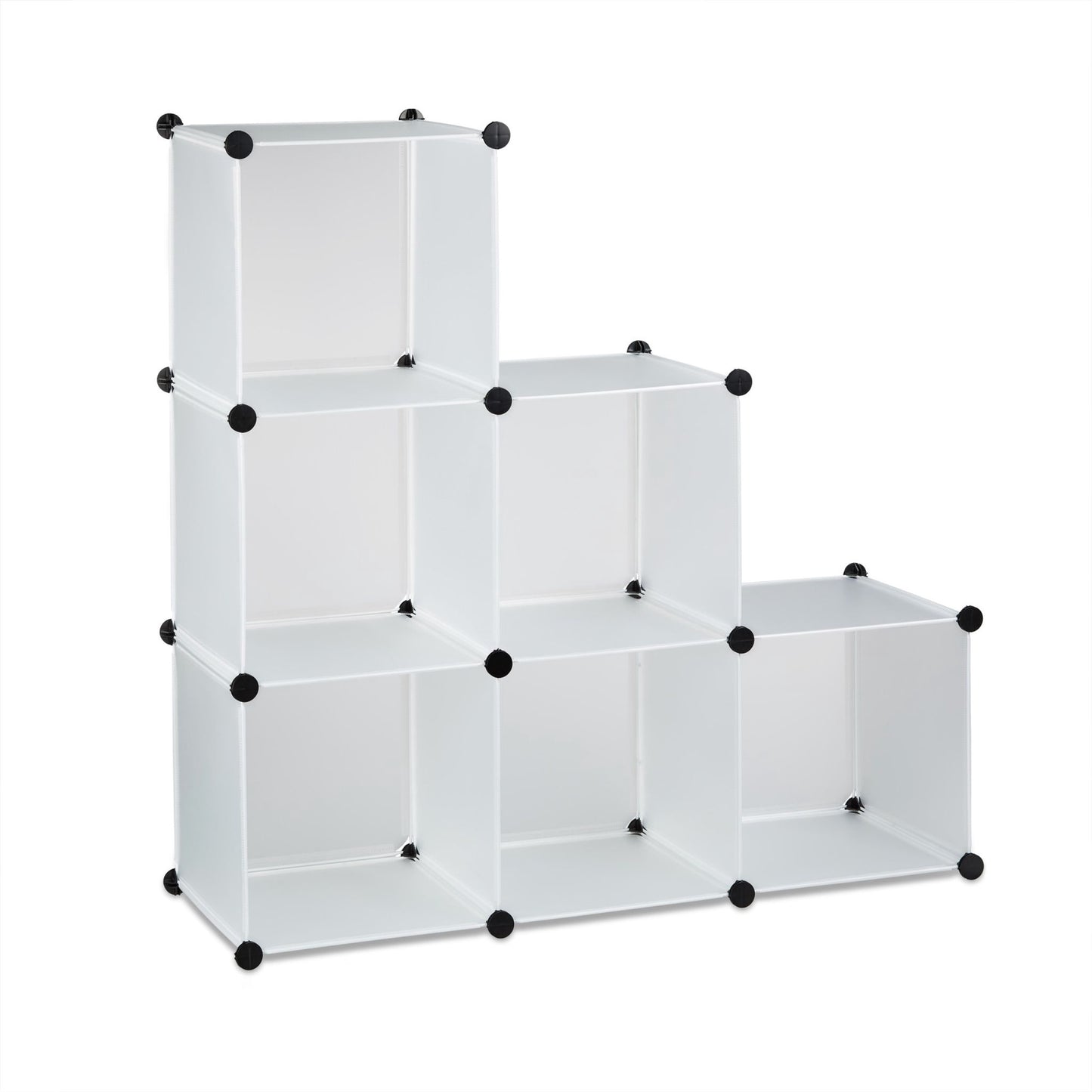 Step shelf 6 compartments for connection