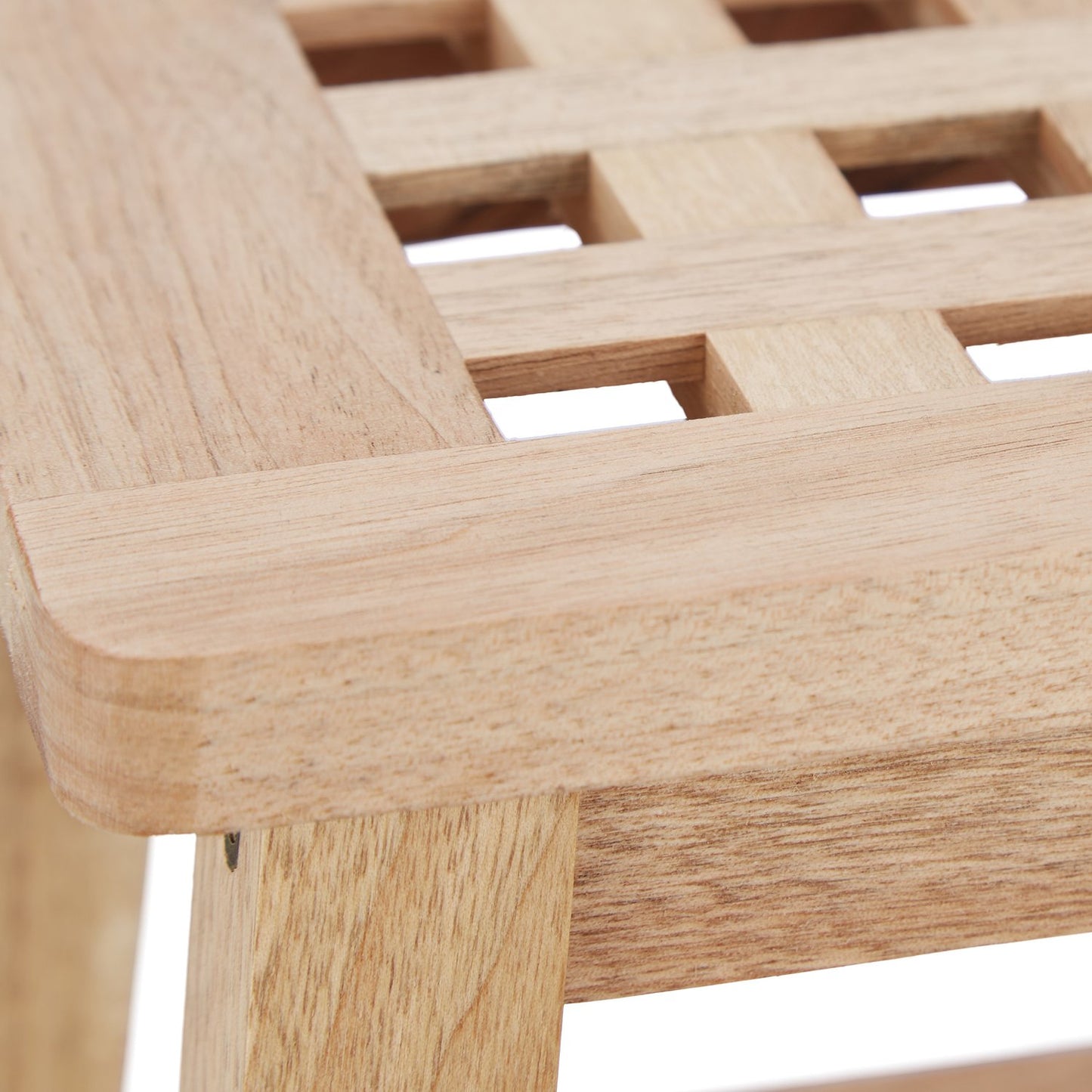 Step stool walnut