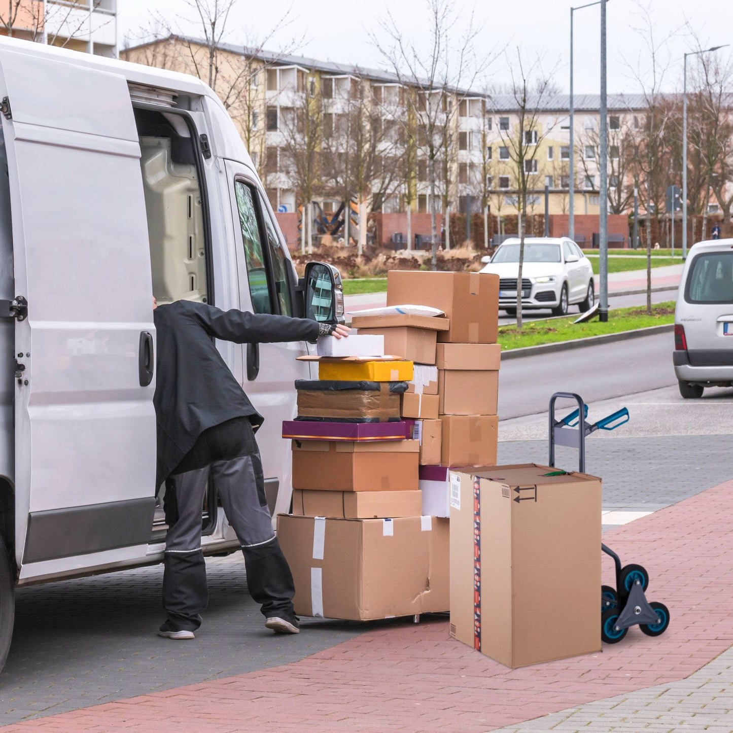 Step trolley 200 kg