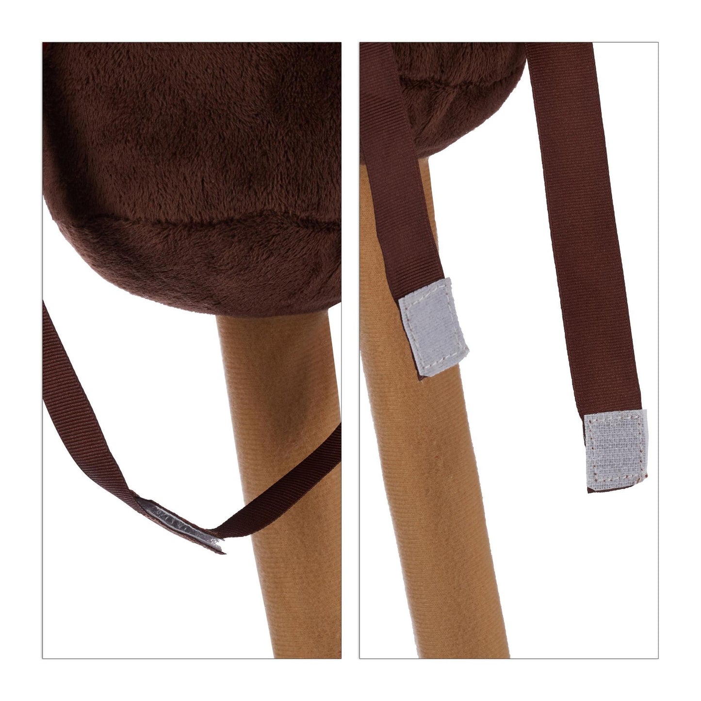 Stick horse with sounds for children