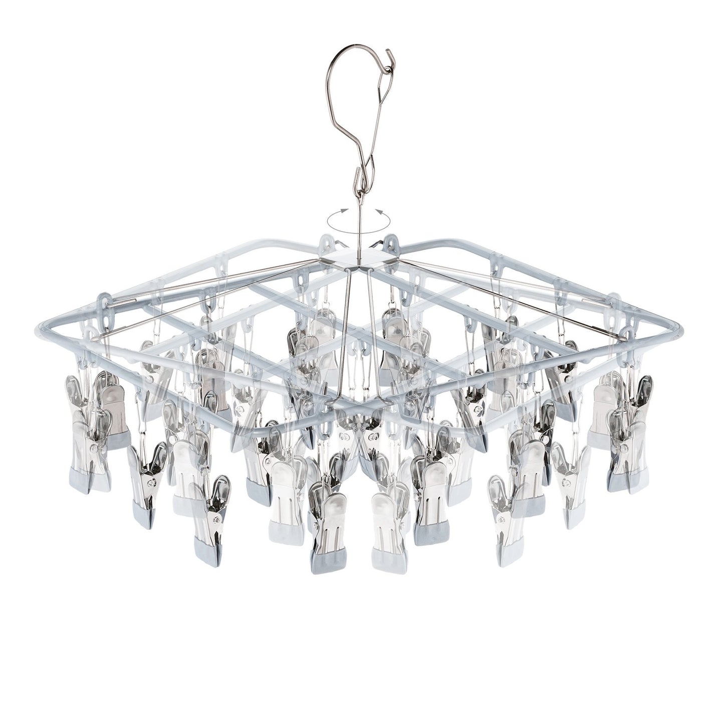 Stocking dryer for clothes horse