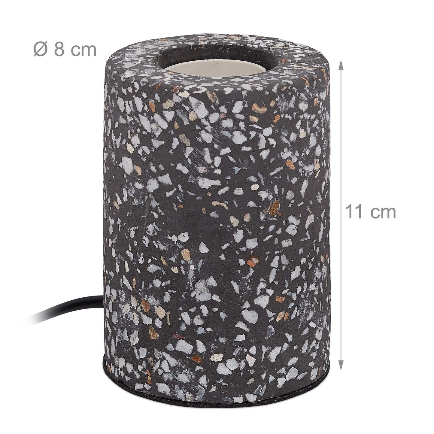 Stone table lamp