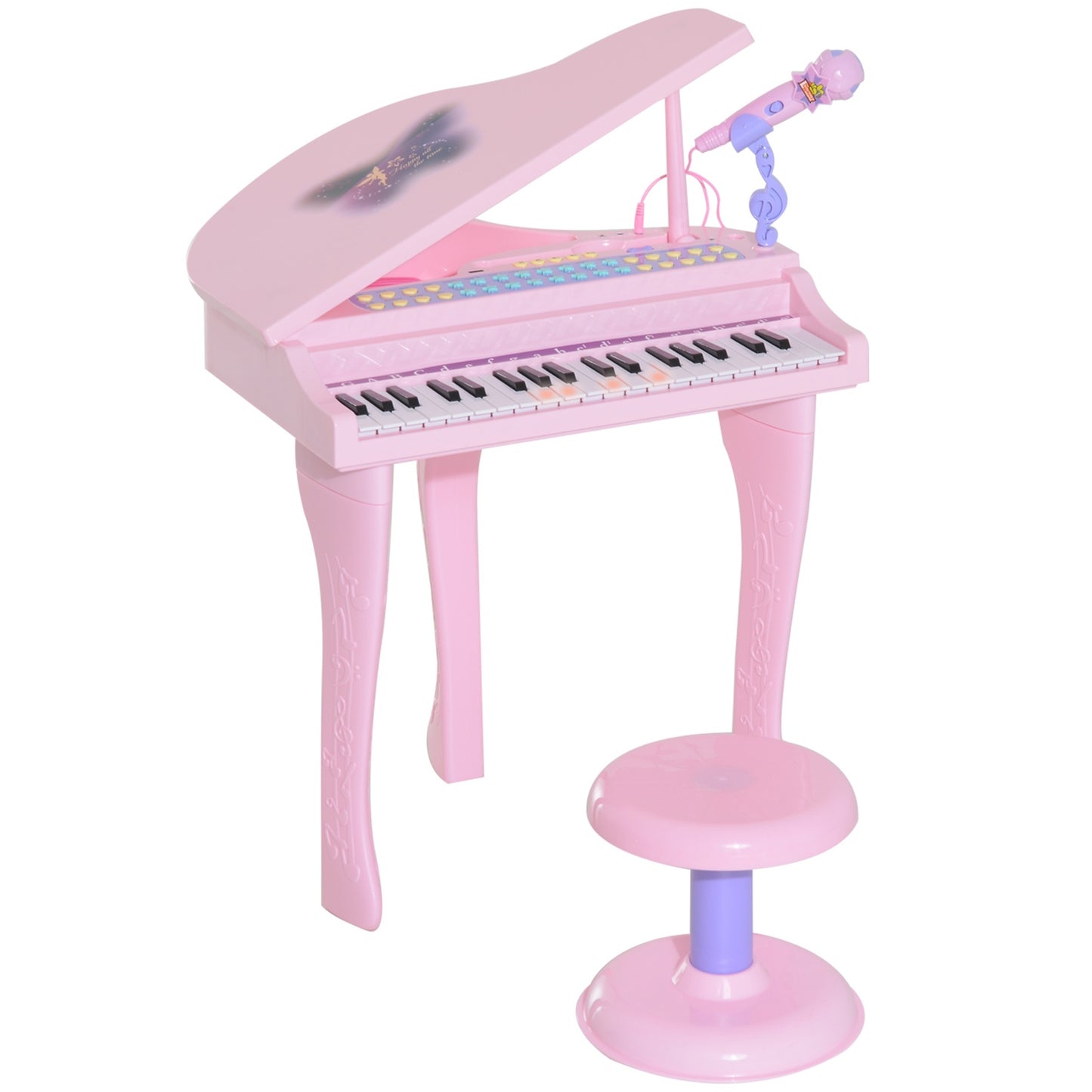 Stool for musical instruments for children, durable design