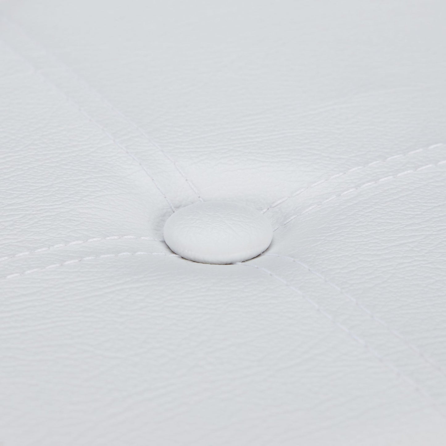 Stool in artificial leather with storage space