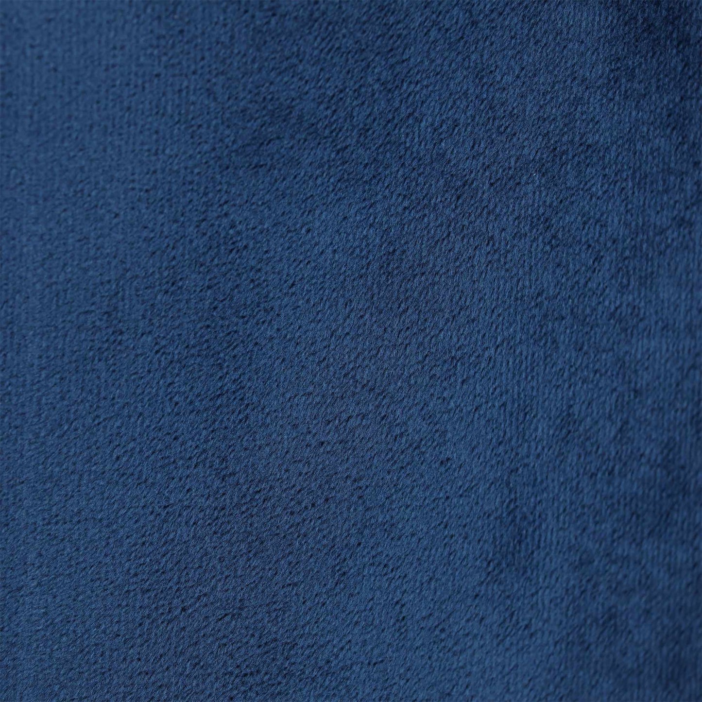 Stool in blue velvet