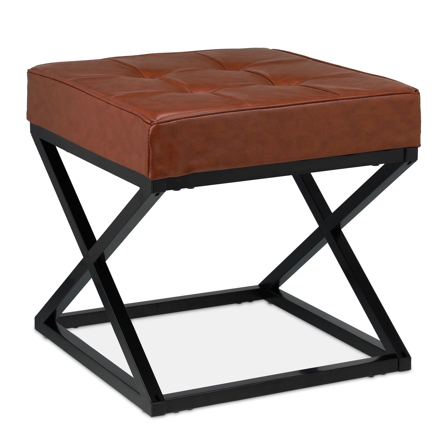 Stool with imitation leather