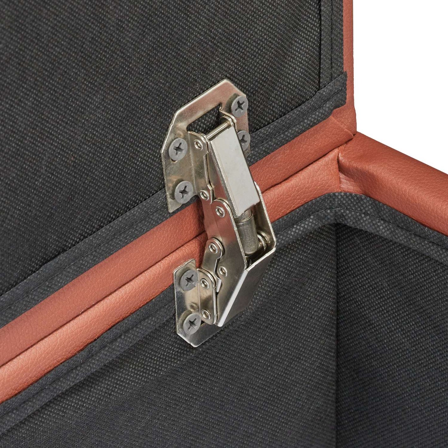 Stool with storage space Artificial leather