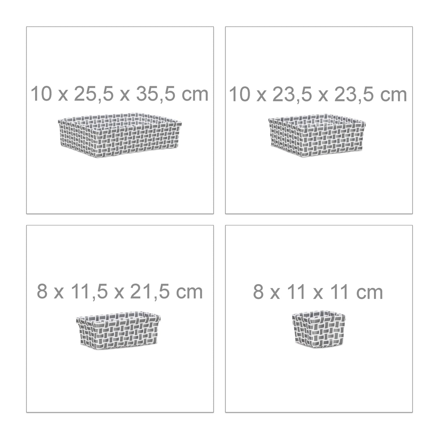 Storage Basket Set of 8