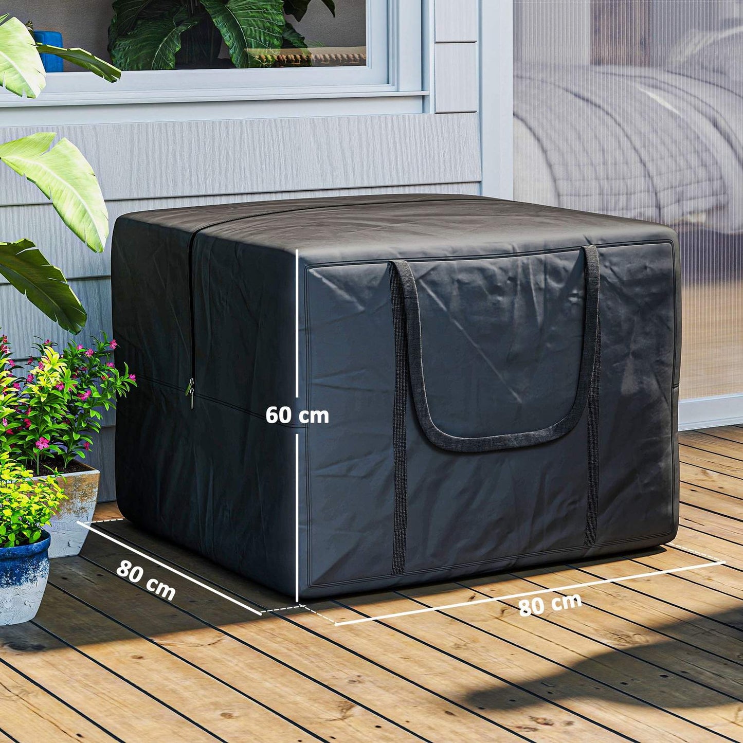 Extra large waterproof storage bag, 384L, UV protection