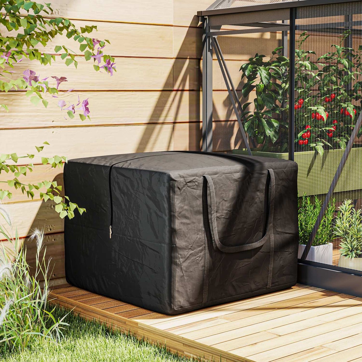 Extra large waterproof storage bag, 384L, UV protection