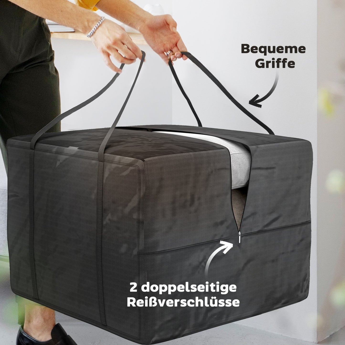 Extra large waterproof storage bag, 384L, UV protection