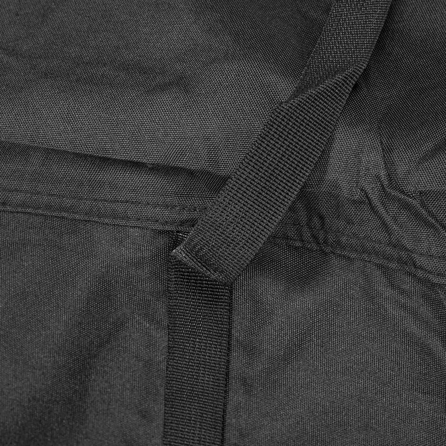 Black 840L Waterproof Camping Storage Bag, UV30+, Heavy Duty