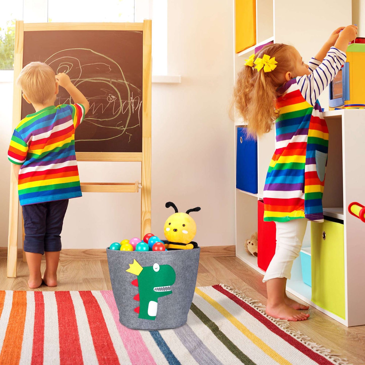 Storage basket for children
