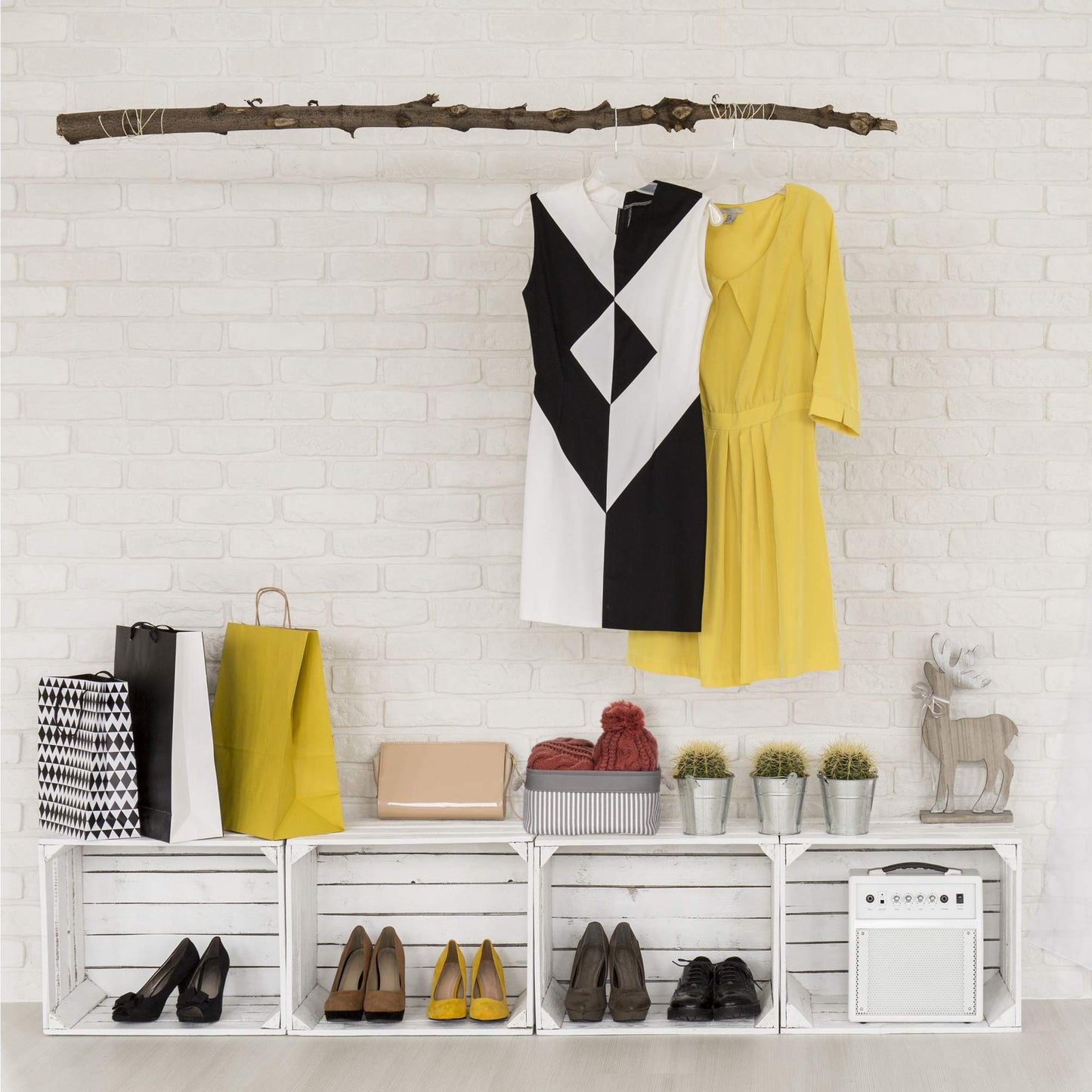 Storage baskets 3 sizes in one set