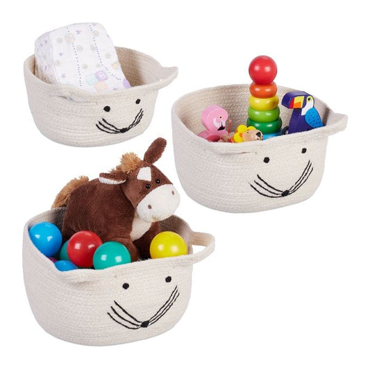 Storage basket set of 3