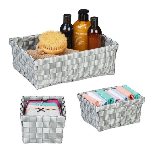 Storage basket set of 3