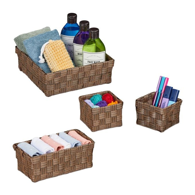 Storage basket set of 4