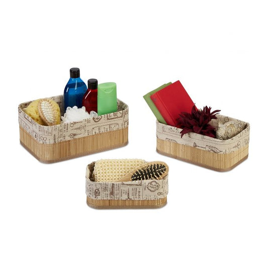 Storage baskets - set of 3