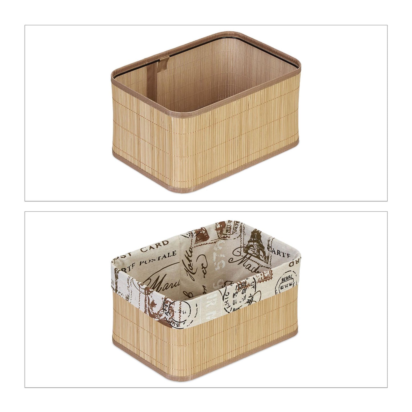 Storage baskets - set of 4
