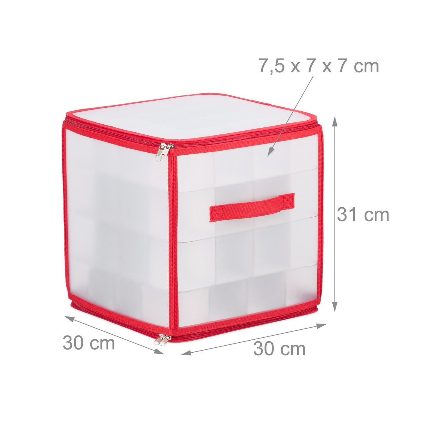 Storage box for Christmas tree balls