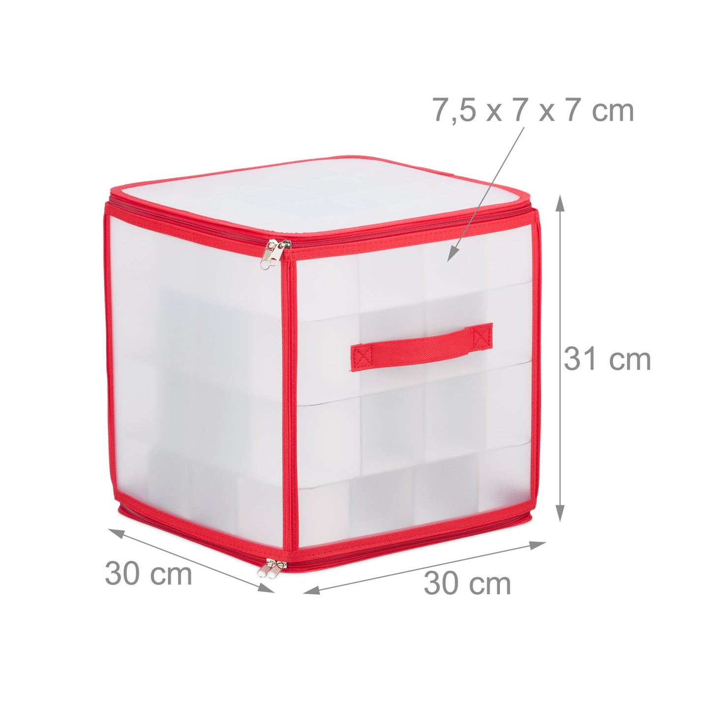 Storage box for Christmas tree balls