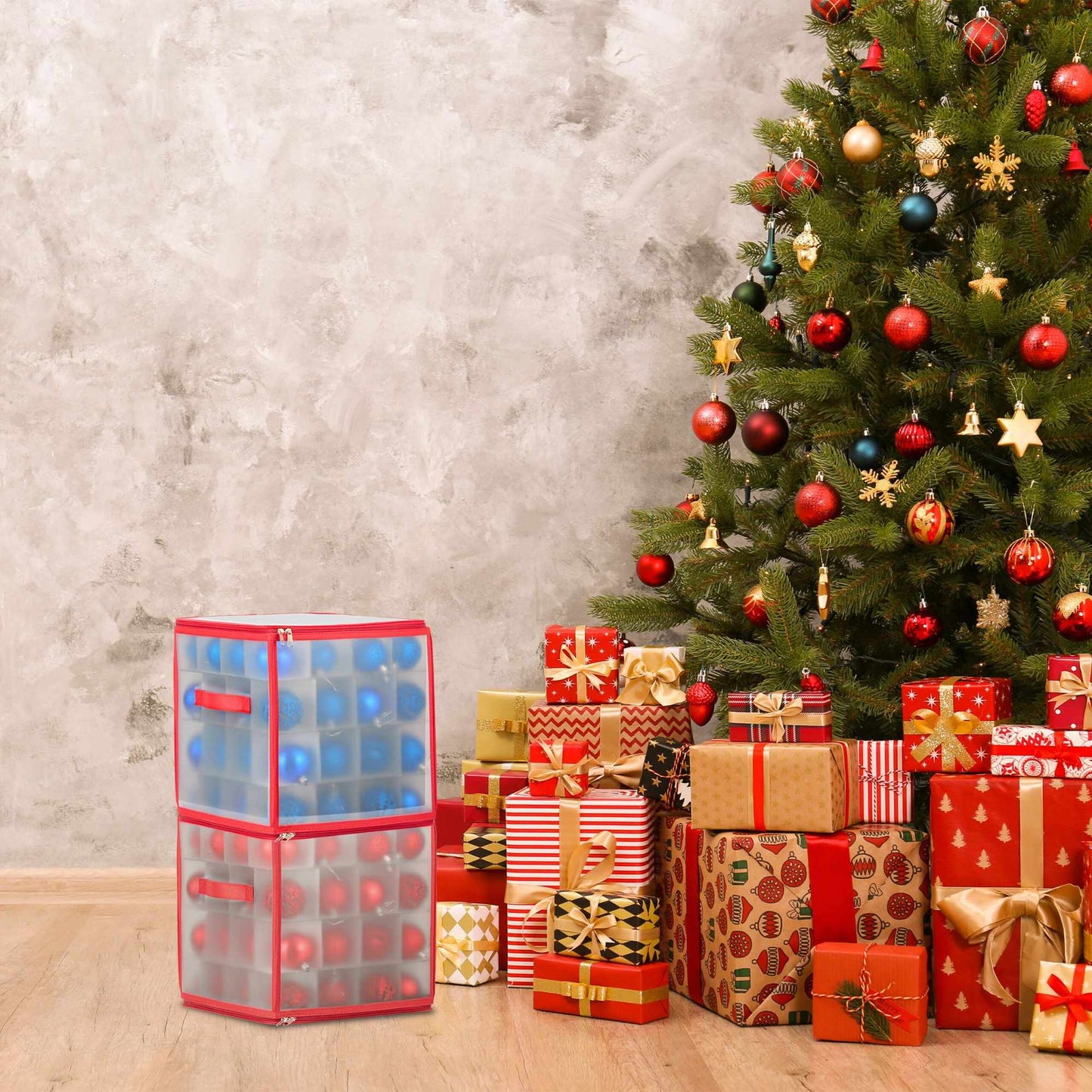 Storage box for Christmas tree balls