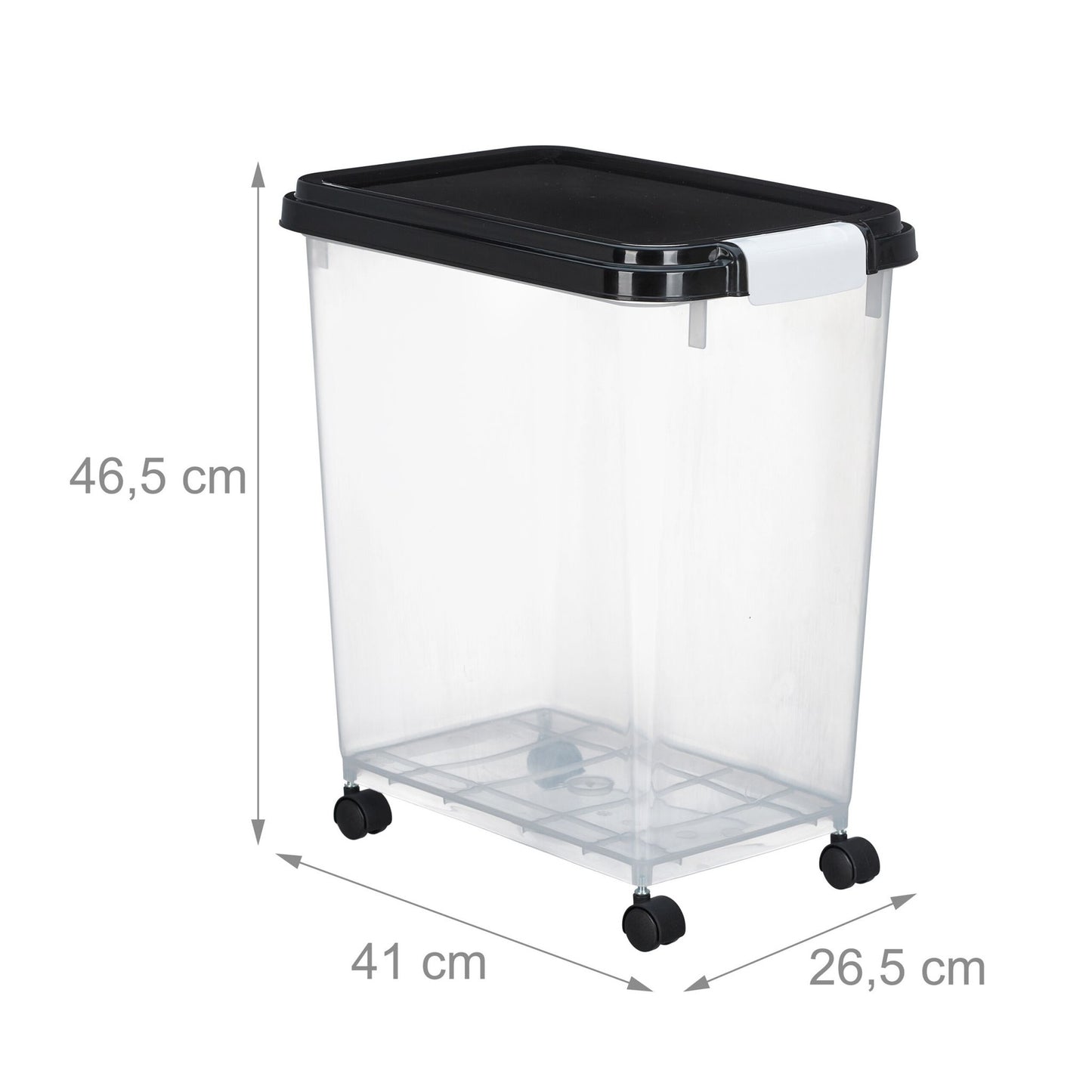 Storage box for dog food, 2 pcs