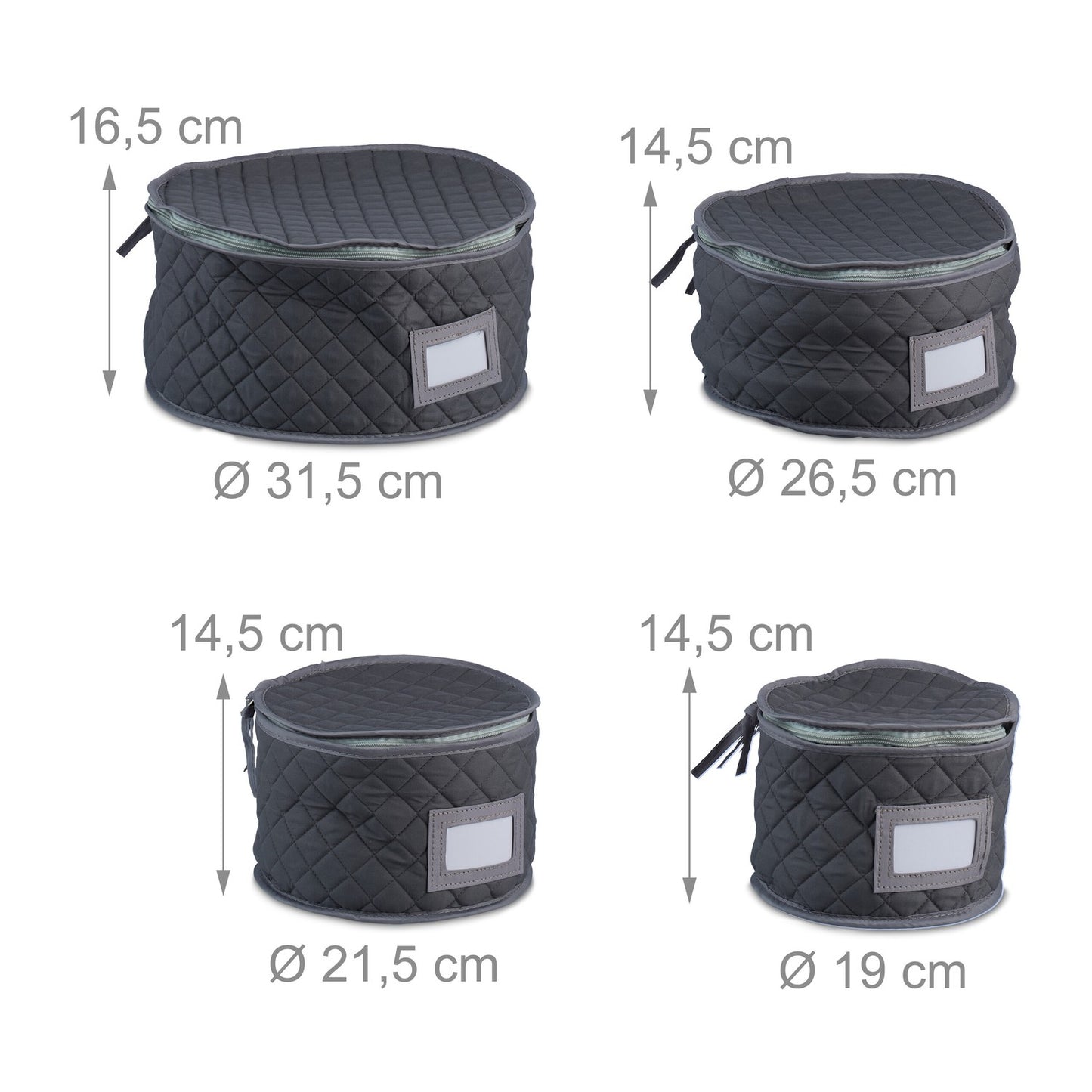 Storage box for porcelain 6-pack