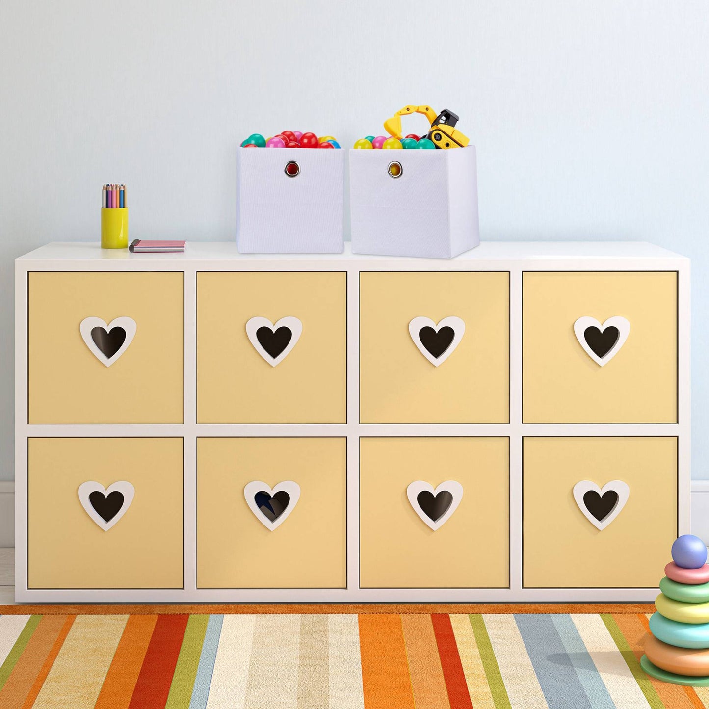 Storage box in a set of 2