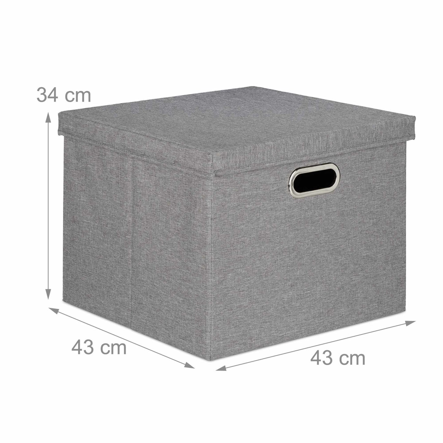 Storage box square set of 2