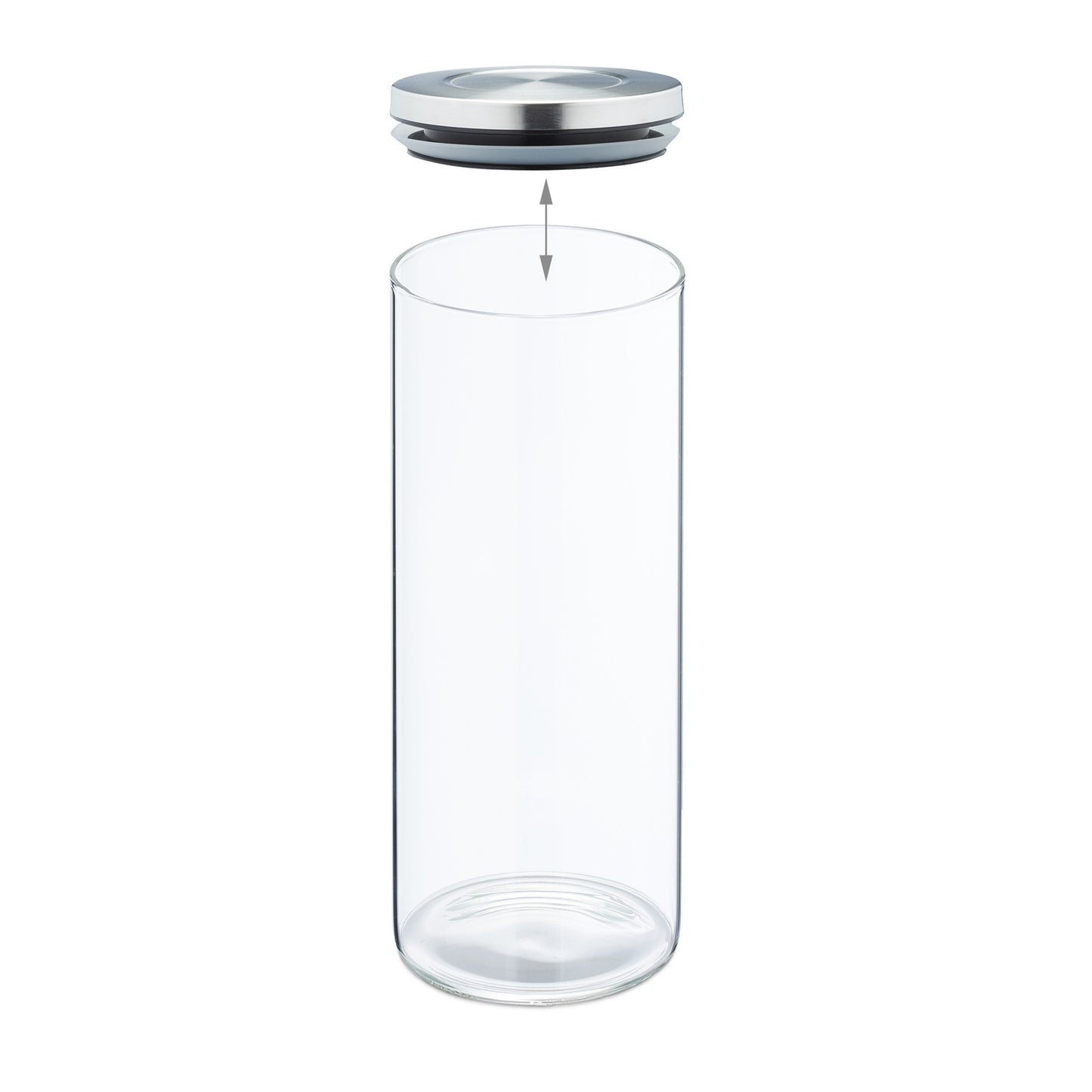 Storage jars 1.3 l in sets of 4
