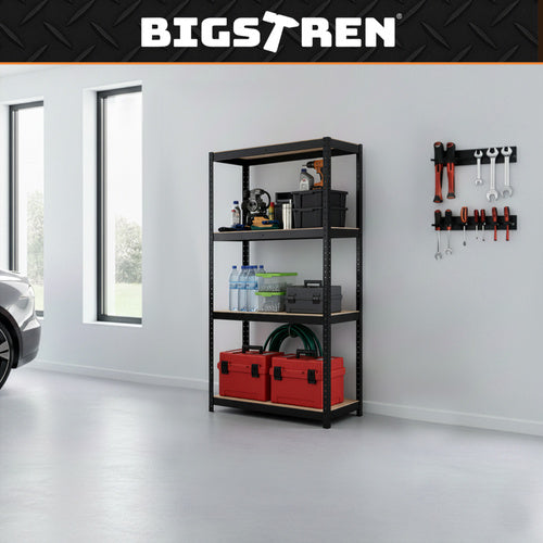 Storage rack - black 150x75x30 Bigstreen