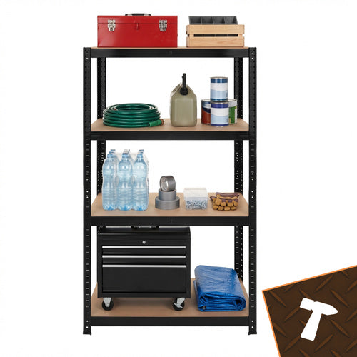 Storage rack - black 150x75x30 Bigstreen