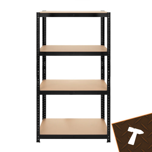 Storage rack - black 150x75x30 Bigstreen