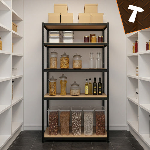 Storage rack - black 180x100x60 Bigstreen