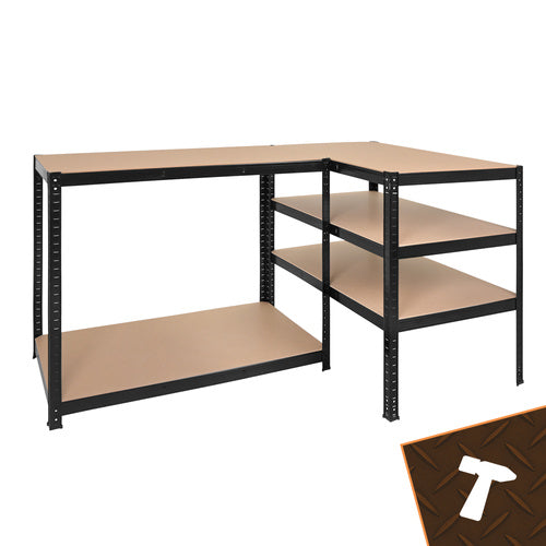 Storage rack - black 180x100x60 Bigstreen