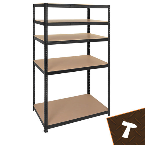 Storage rack - black 180x100x60 Bigstreen