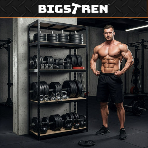 Storage rack - black 180x100x60 Bigstreen