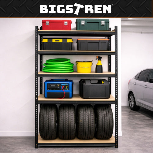 Storage rack - black 180x100x60 Bigstreen