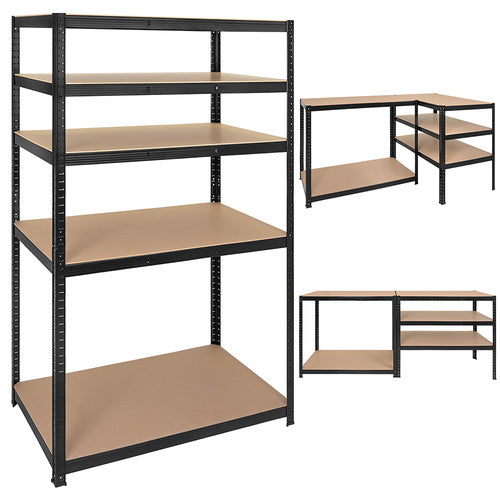 Storage rack - black 180x100x60 Bigstreen